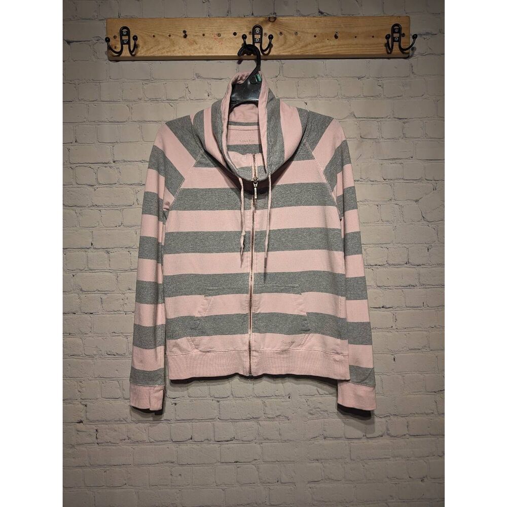 Calvin Klein Full Zip Sweatshirt Size Med*